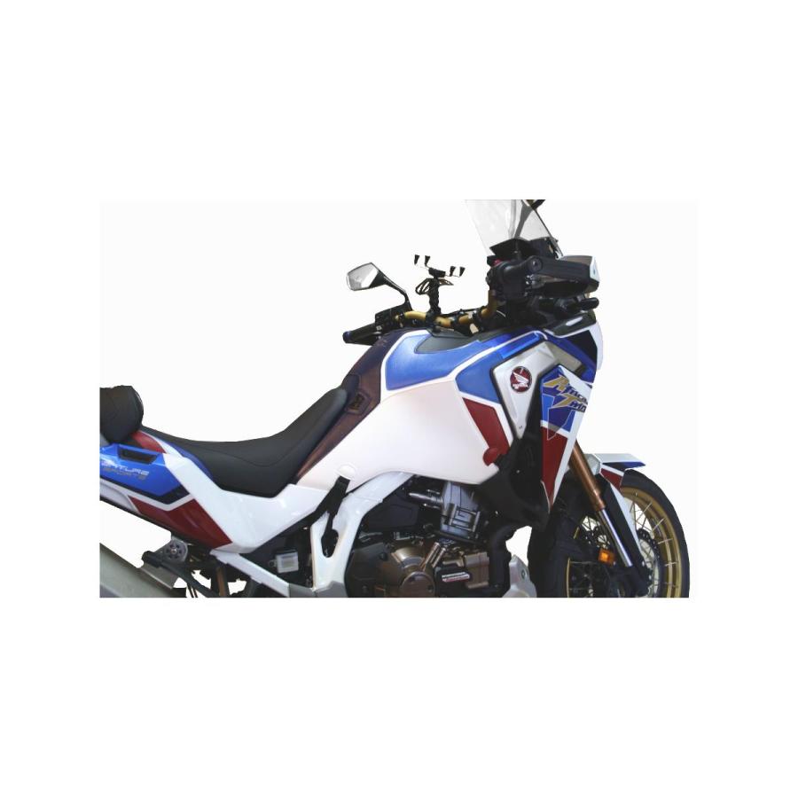 バグスター製タンクカバーアフリカツイン1100用 BAGSTER（バグスター） タンクカバー ホワイト/ブルー CRF1100L Africa