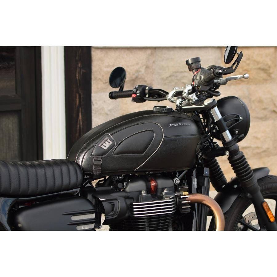BAGSTER（バグスター） タンクカバー ブラック TRIUMPH SPEED TWIN 900