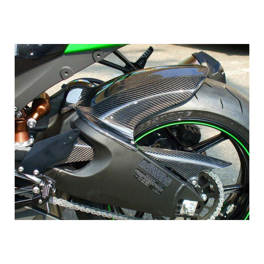CLEVER WOLF（クレバーウルフ） リアフェンダー カーボン/綾織 ZX-10R