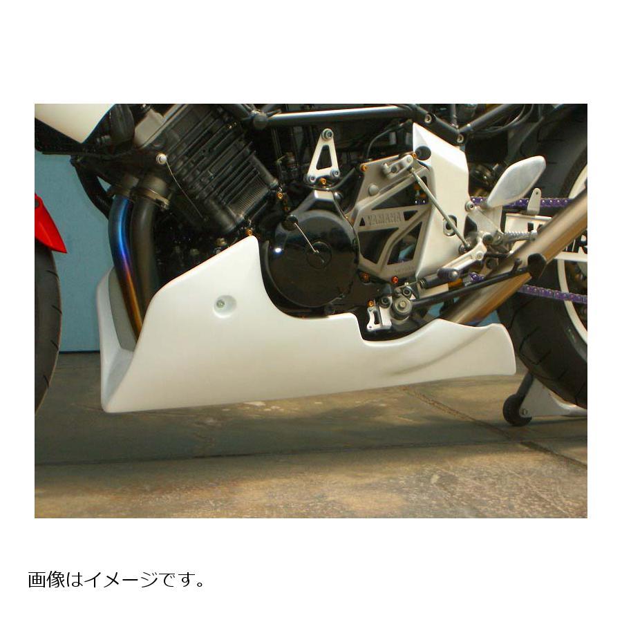 ヤマハTRX850アンダーカウル（クレバーウルフ製） CLEVER WOLF クレバーウルフ アンダーカウル 白ゲル TRX850