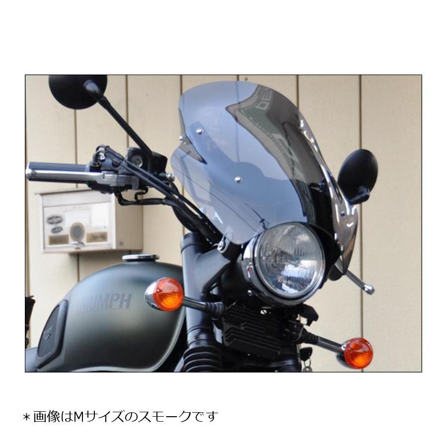 シックデザイン GUYRA シールド スクリーン #M ボンネビル BonnevilleT100 Steve McQueen SE クリア_1