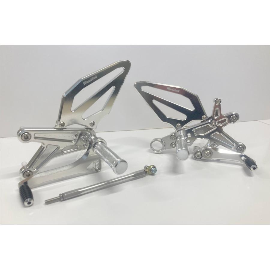 woodstock（ウッドストック） バックステップキット オールシルバー