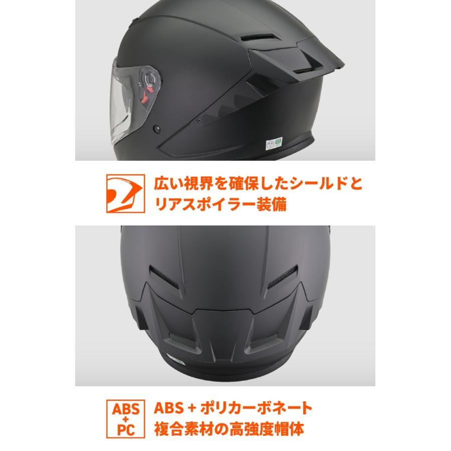 DAYTONA（デイトナ） DN001RSフルフェイスヘルメット マットブラック/S