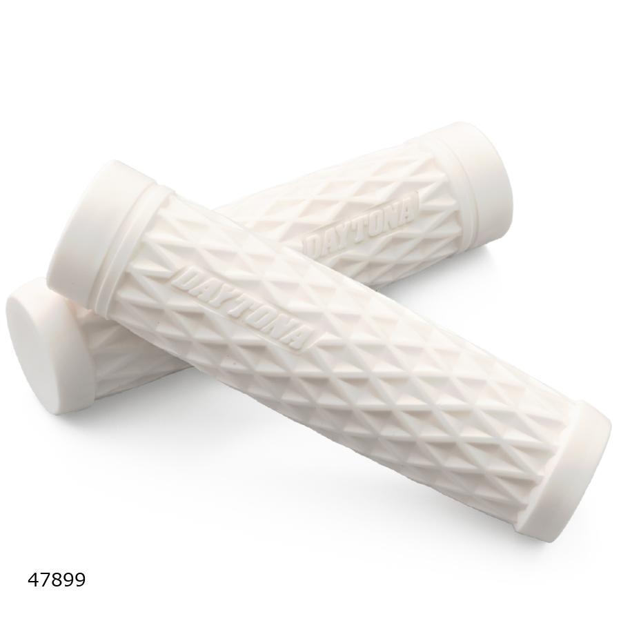 はな DAYTONA（デイトナ） グリップ GRIPPY GRIP-GRID25.4ホワイト 47899
