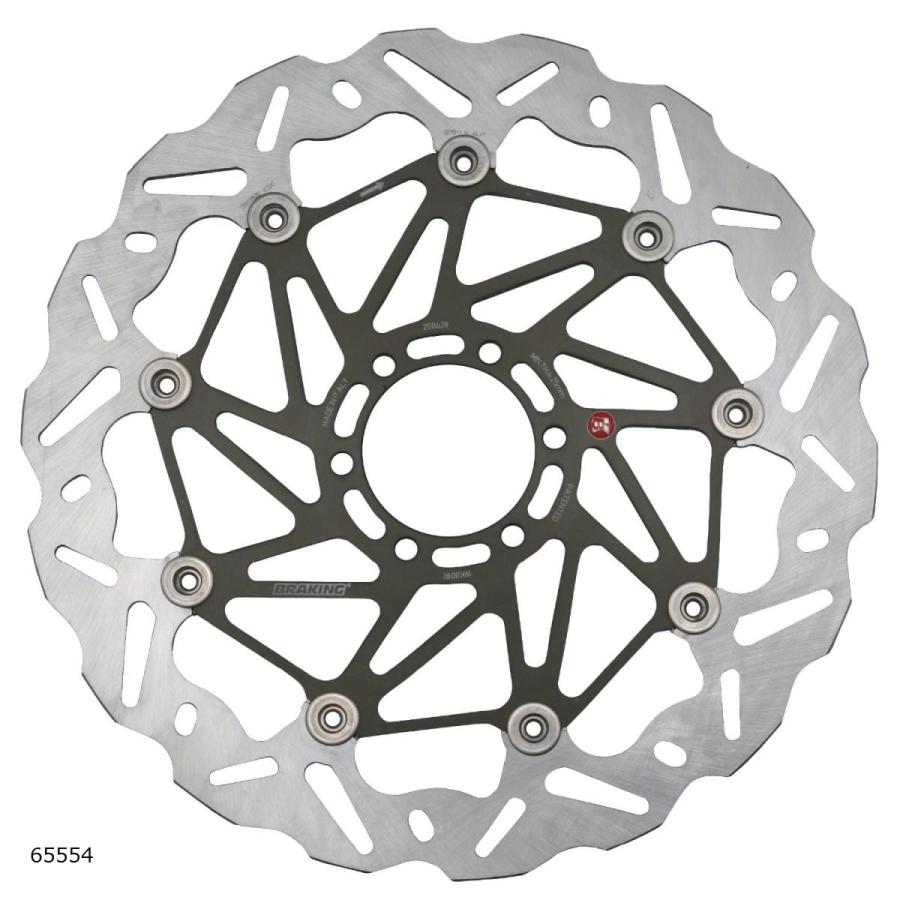 DAYTONA（デイトナ） BRAKING ディスクローター WK001R 65554 : バイク