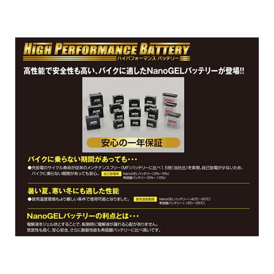DAYTONA（デイトナ） ハイパフォーマンスバッテリー 液入り充電済