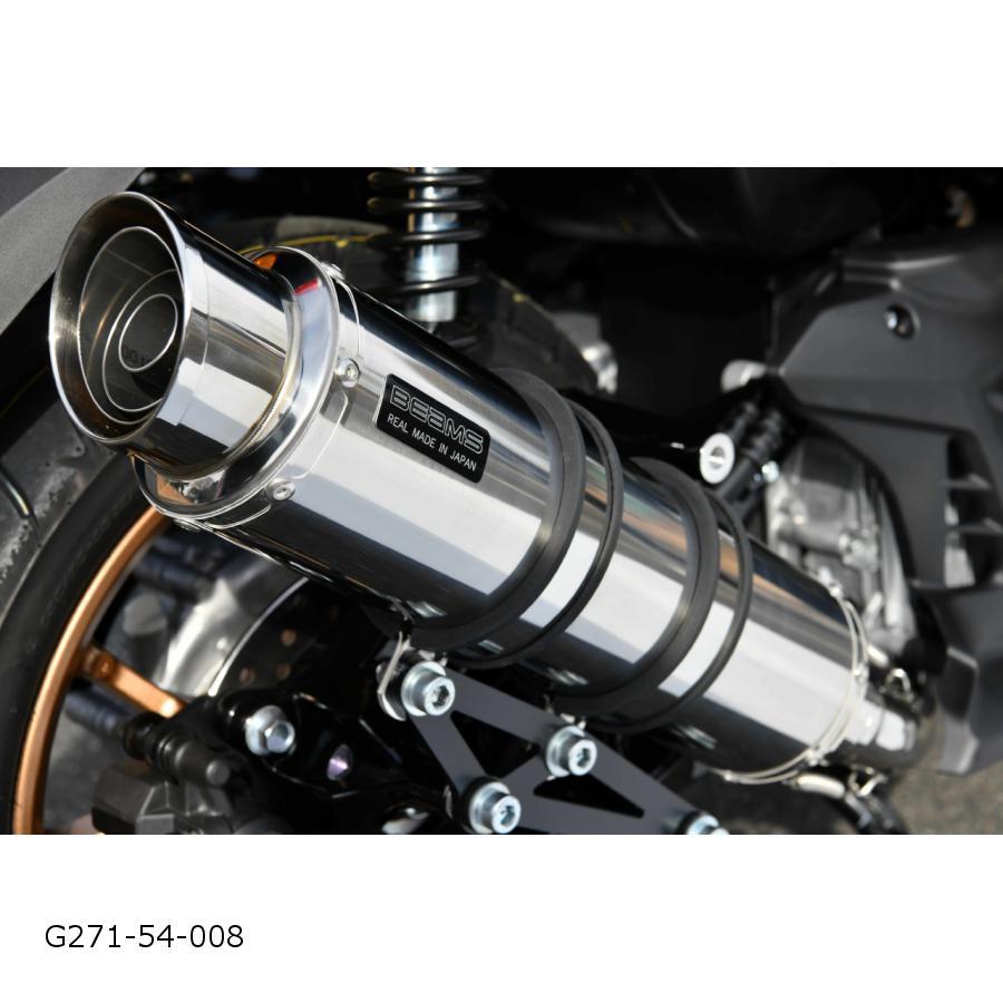 BEAMS（ビームス） R-EVO2 ステンレスサイレンサー N-MAX155 8BK-SG66J