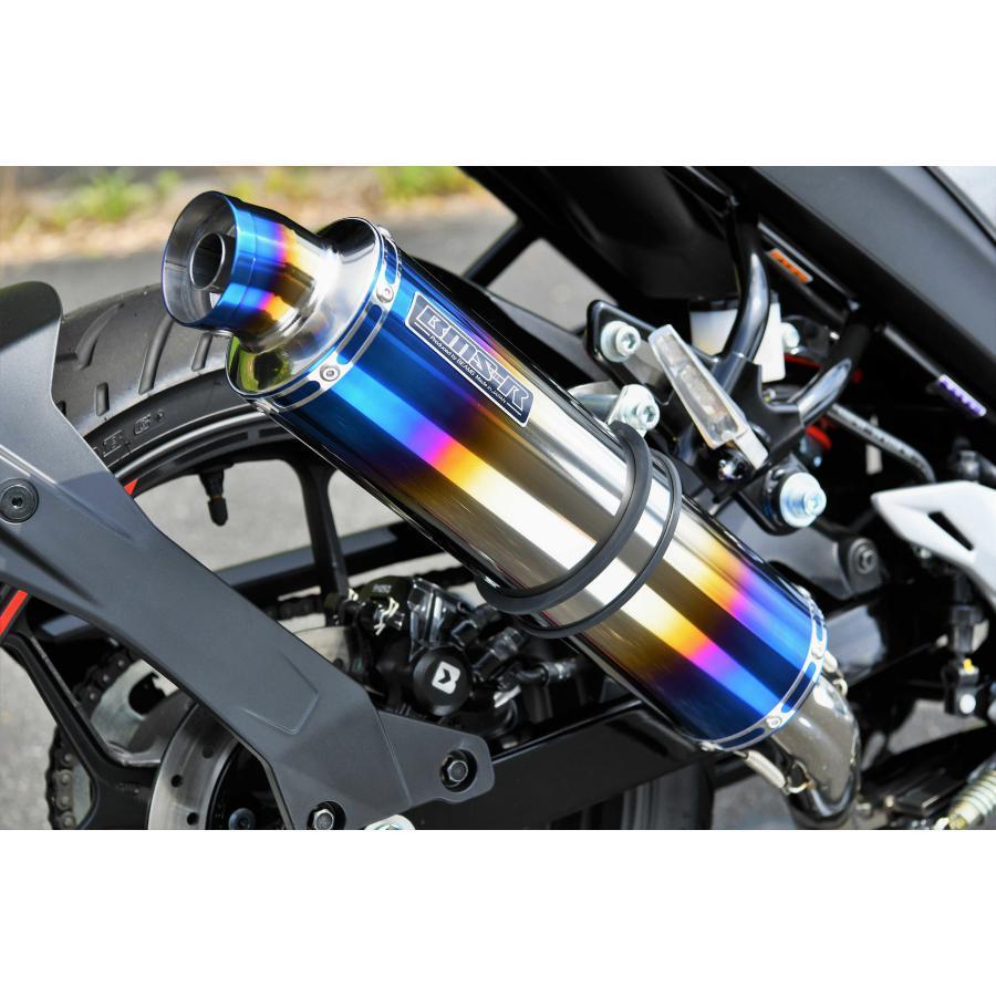 BEAMS BMS-R ビームズ汎用サイレンサー ヒートチタンスラッシュカット
