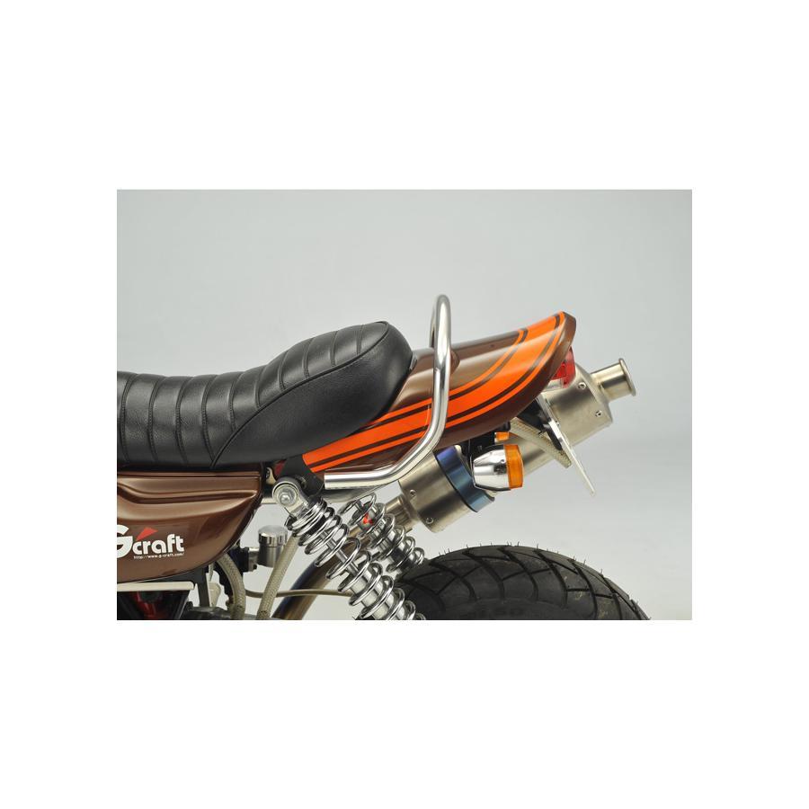 モンキー　G-Craft ジークラフト Z2テールカウル用　グラブバー　タンデム Gcraft Gクラフト (ジークラフト) グラブバー Z2シートカウル用