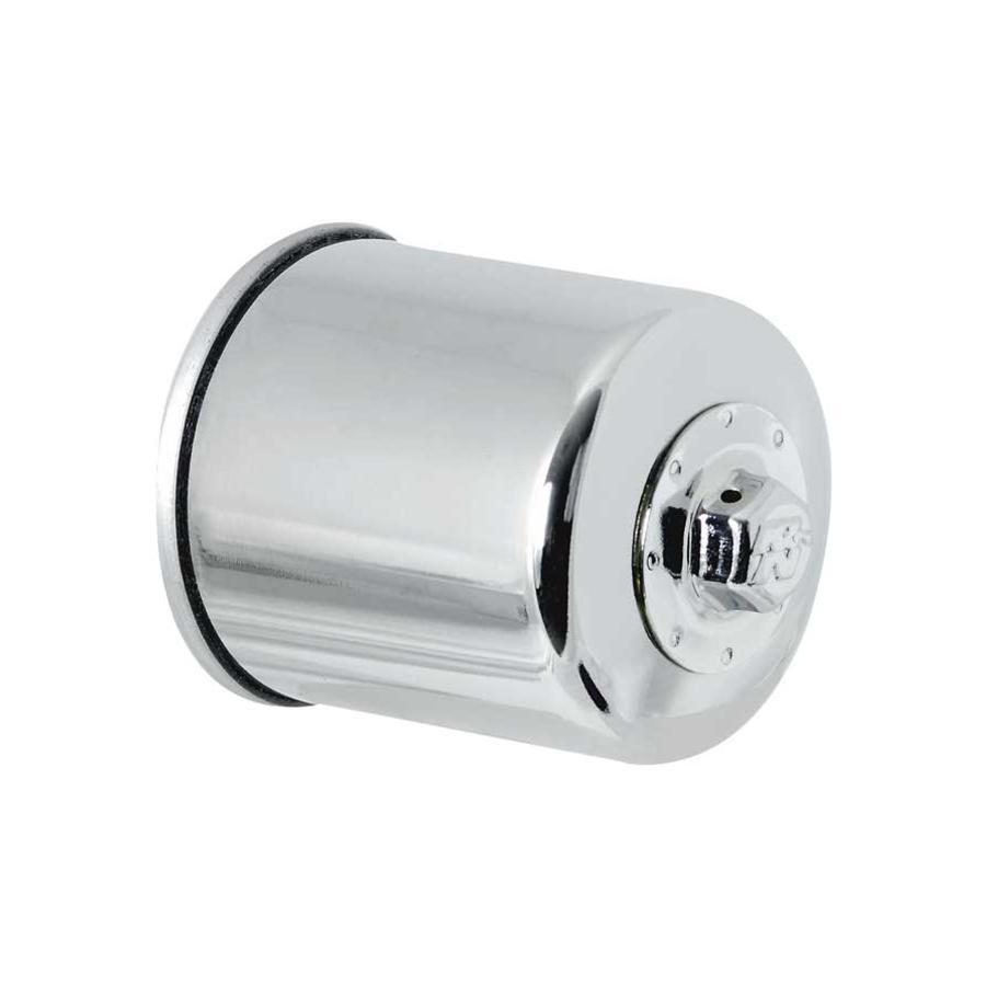 K&N (ケーアンドエヌ) OILフィルター/クローム Ninja250 13-17・CB400SF・XJR400/S/R・ZRX400/2 etc KN-303 | 