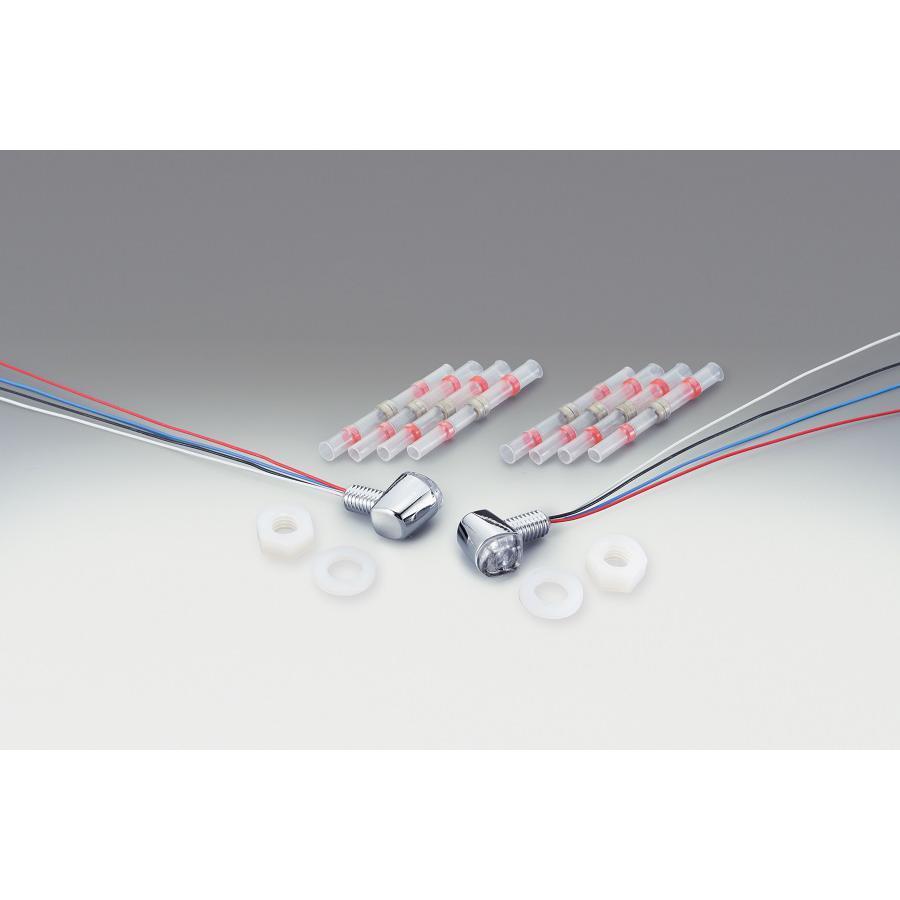 キジマ□車検対応ウインカーランプ NanoシングルLED 12V1.5W 2個入り