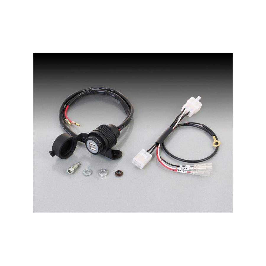 KITACO（キタコ） USB電源KIT 2P C50/110 17 80-757-11530 : バイク&車