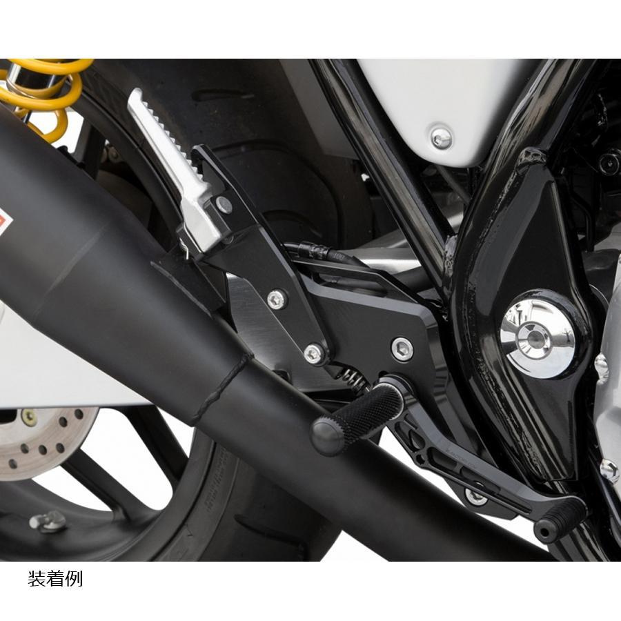 Kファクトリー (ケイファクトリー) ライディングステップ:ベースP S.ブラック CB1100