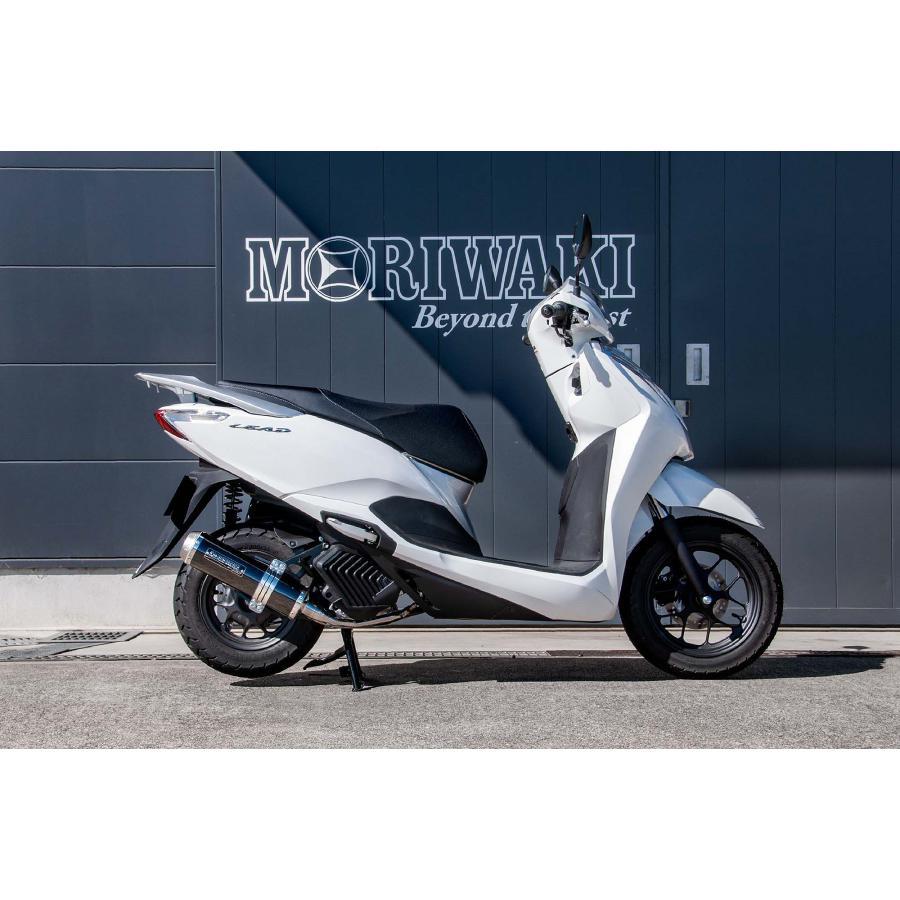 モリワキ MORIWAKI フルエキゾーストマフラー ZERO BP-χ LEAD125 01810