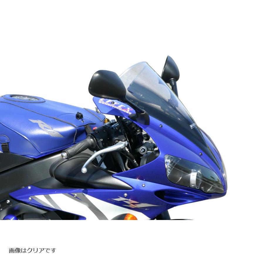 MRA スクリーン YZF-R1用クリア/ブラック 【公式通販】