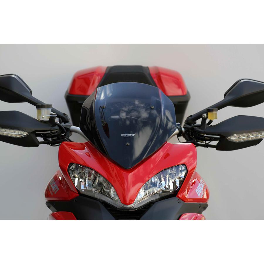 MRA (エムアールエー) スクリーン スポーツ スモーク MULTISTRADA1200 MP815S｜plotonlinestore｜02