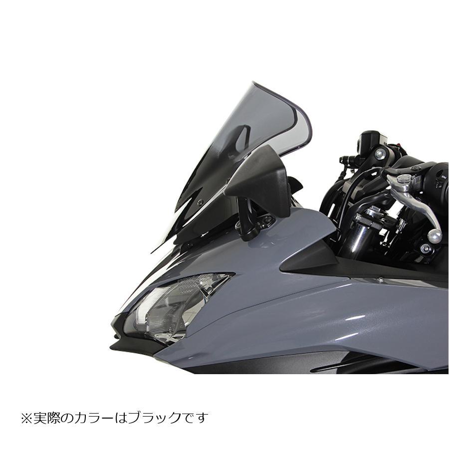 MRA (エムアールエー) スクリーン レーシング ブラック Ninja650 ニンジャ650｜plotonlinestore｜03