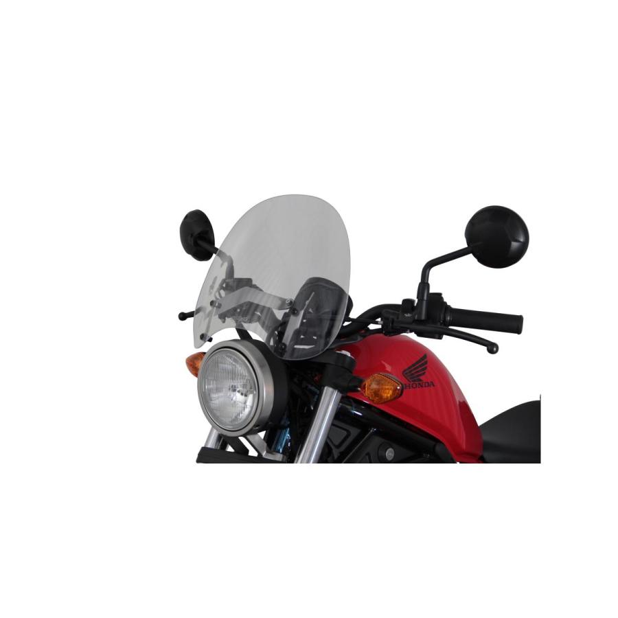 MRA (エムアールエー) スクリーン ツーリング クリア Rebel500