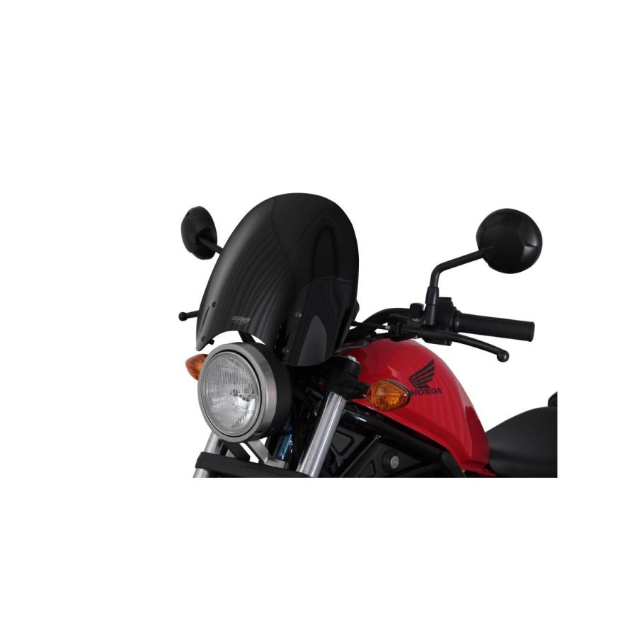 MRA エムアールエー スクリーン ツーリング ブラック Rebel250/500 17