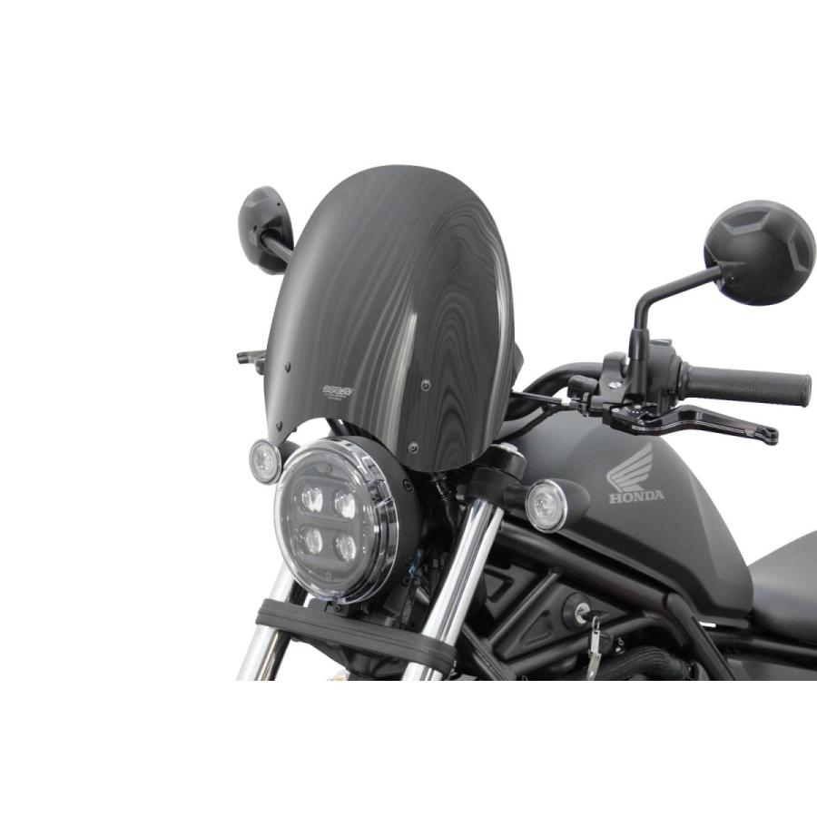 MRA スクリーン レブル250/500 MRA (エムアールエー) スクリーンツーリング ブラック REBEL250 レブル