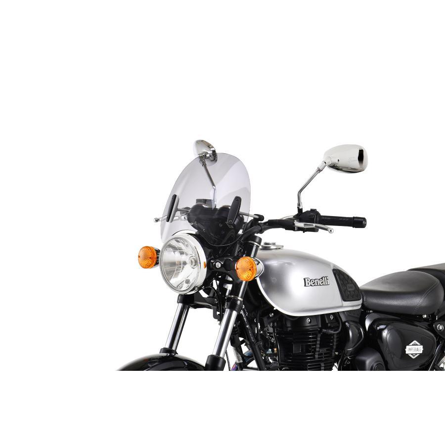 MRA (エムアールエー) スクリーンセット ロードクラシック クリア ユニバーサル バーハンマウントキット付き Φ22.2/25.4用 SET-NMK-MROC-C | MRA | 01