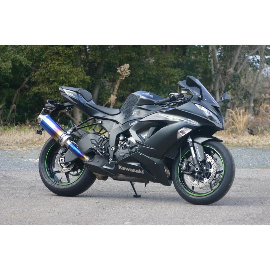 ノジマエンジニアリング GT HEATチタン スリップオン ZX636F 2BL