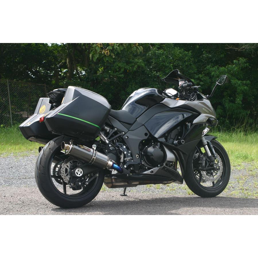 ノジマエンジニアリング GT-DLCチタンスリップオン パニア対応 ニンジャ1000 Ninja1000 NT644SGTDWP-CLKの画像
