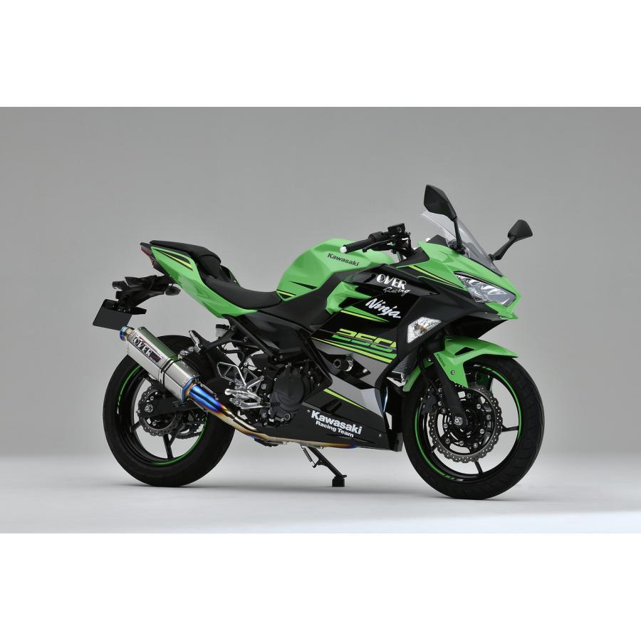 OVER RACING (オーバーレーシング) マフラー TT-Formula フルチタン2-1 NINJA250 ニンジャ250 25-693-01 オーヴァーレーシング_1