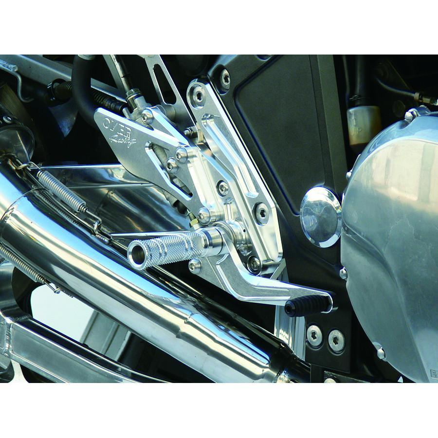 ゼファー400 バックステップover Racing