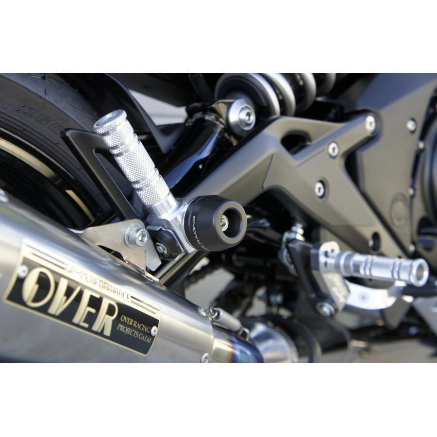 OVER RACING - (オーバーレーシング) タンデムステップスライダー SIL ZX-25R/SE- NINJA400 オーヴァーレーシング