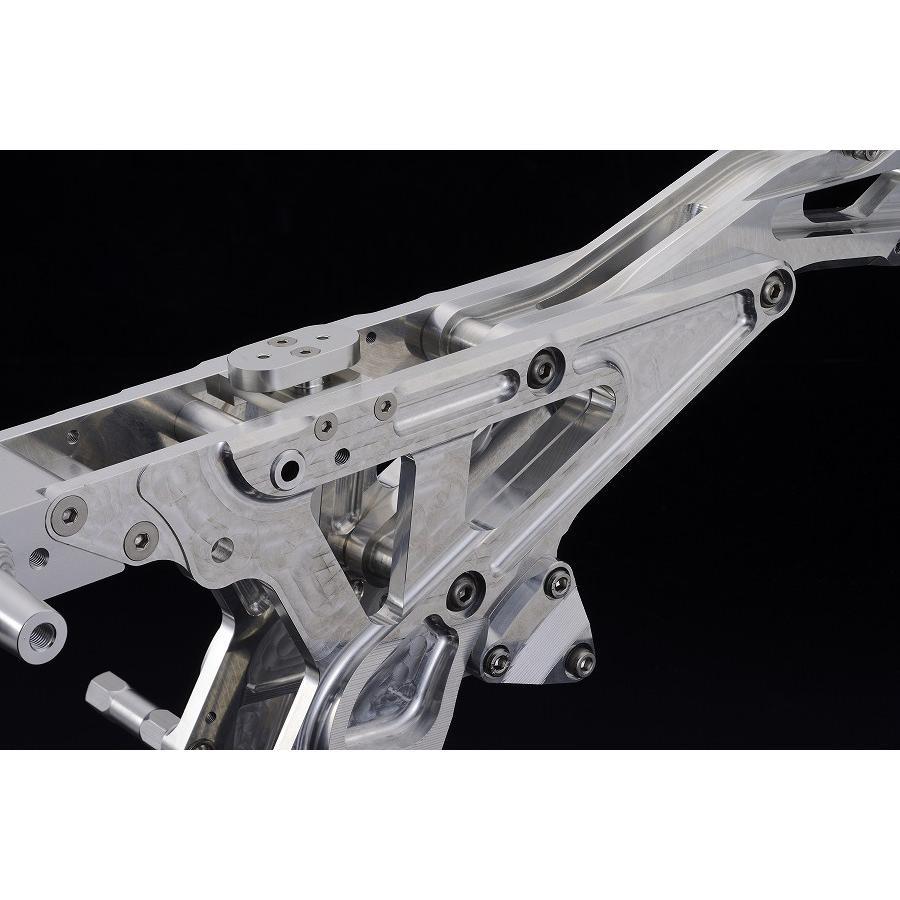 最新のデザイン バイク車パーツ プロト公式ストアOVER RACING オーバーレーシング OV38 フレームキット シルバー MONKEY