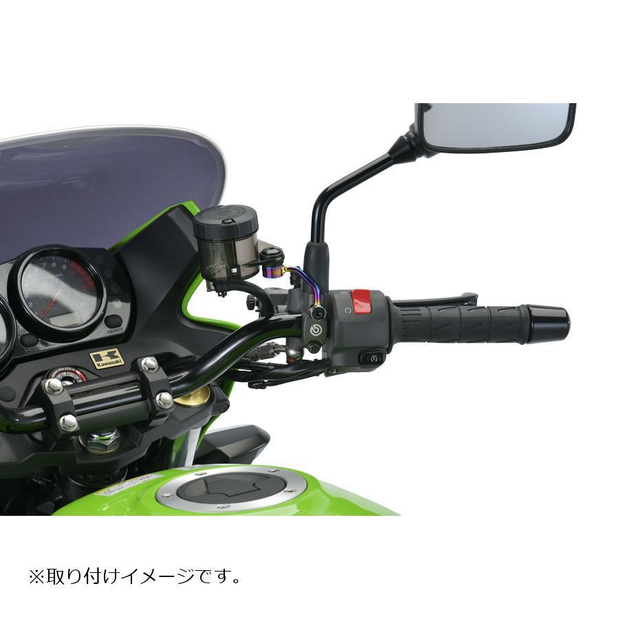 PLOT(プロト) オイルタンクステー ブレーキ チタン色ステー/S50スモークタンクの画像