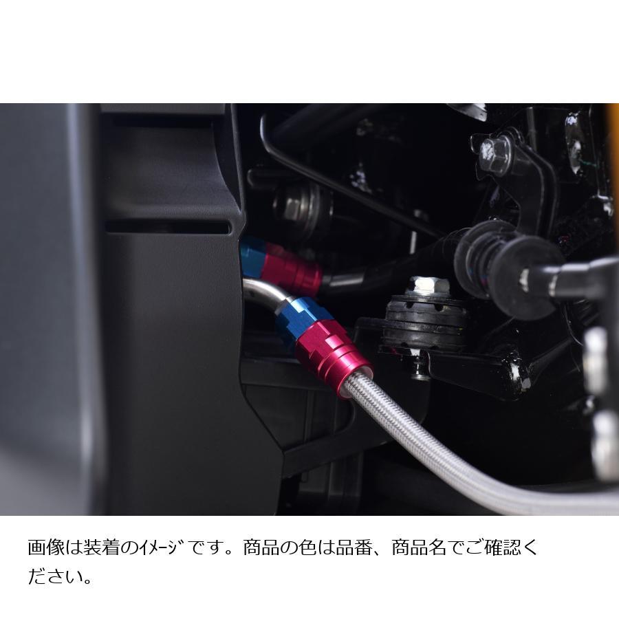 スウェッジラインプロ フロントホースキット ステンブラック/クリア GROM 21 BTP0048FSの画像