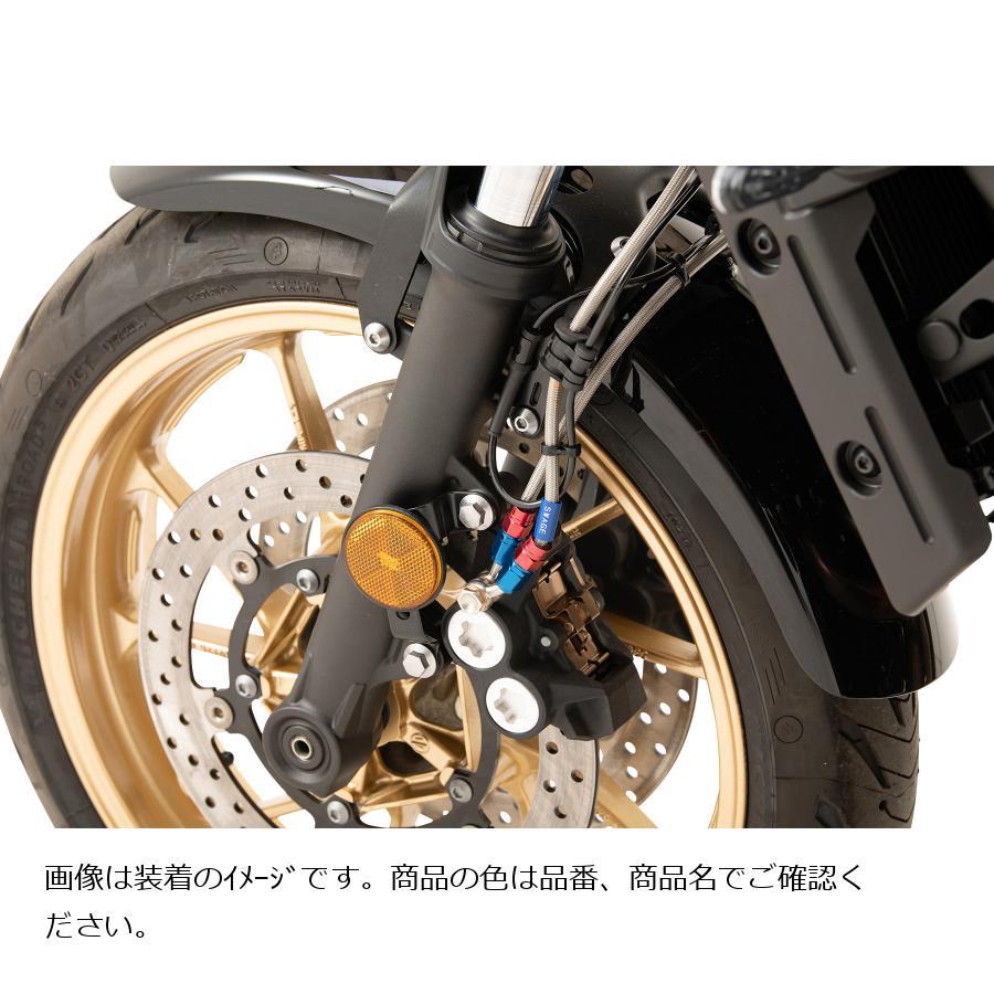 スウェッジラインプロ フロントホースキット バイピース ステンB/クリア XSR700 22 BTP380FB_6