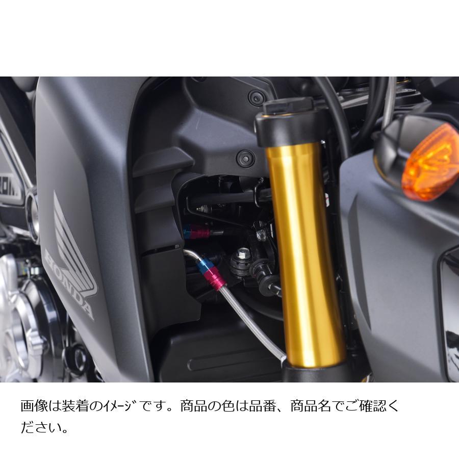 スウェッジラインプロ フロントホースキット ステンブラック/ブラック GROM 21 BTPB0048FSの画像