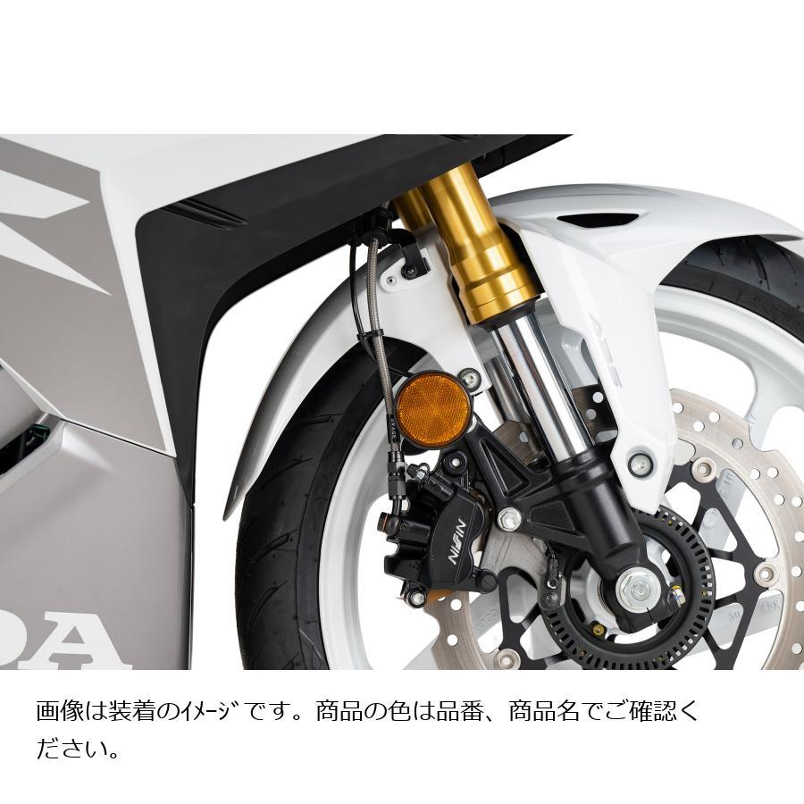 SWAGE LINE (スウェッジライン)プロ フロントホースキット ステンブラック/ブラック CBR250RR BTPB0056FS_6