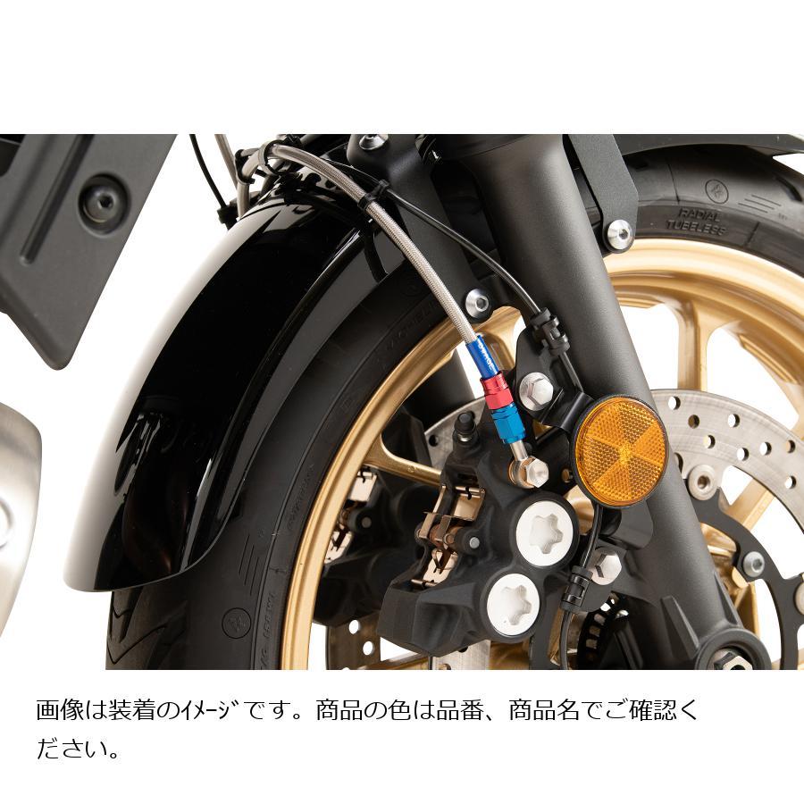 スウェッジラインプロ フロントホースキット バイピース ステンB/ブラック XSR700 22 BTPB380FB_3