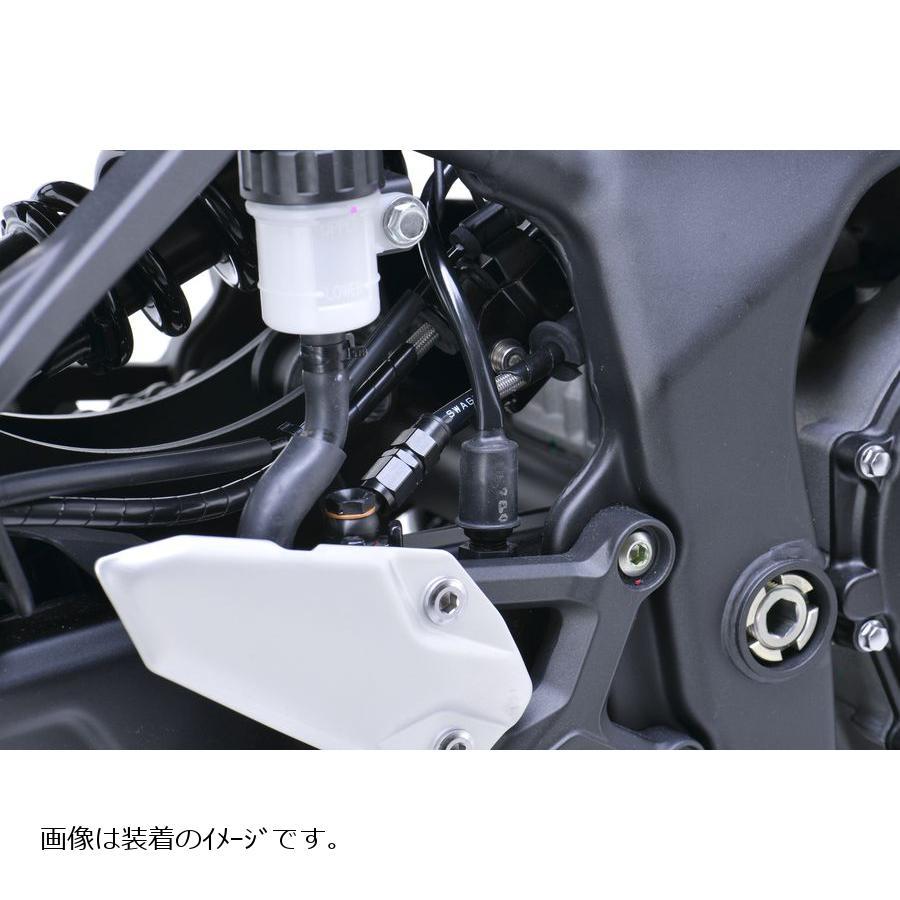スウェッジラインプロ リアホースキット ステンブラック/ブラック Ninja ZX-25R 21-22 BTPB771R