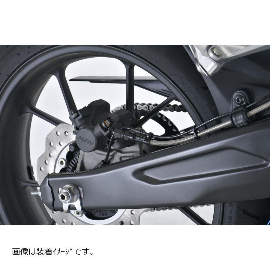 SWAGE LINE PRO(スウェッジラインプロ) リアホースキット レッド&ブルー/クリア CB125R SAP0040R_3
