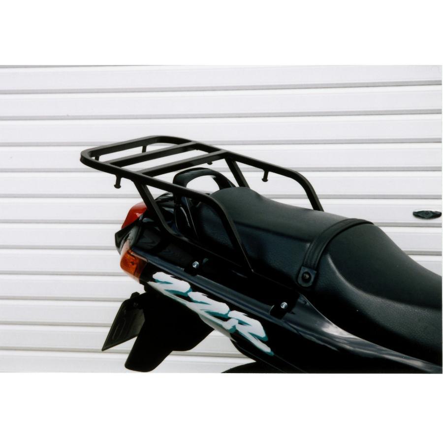 ZZR400用 社外　リアキャリア ライディングスポット リアキャリア ZZR400 ブラック : バイク&車