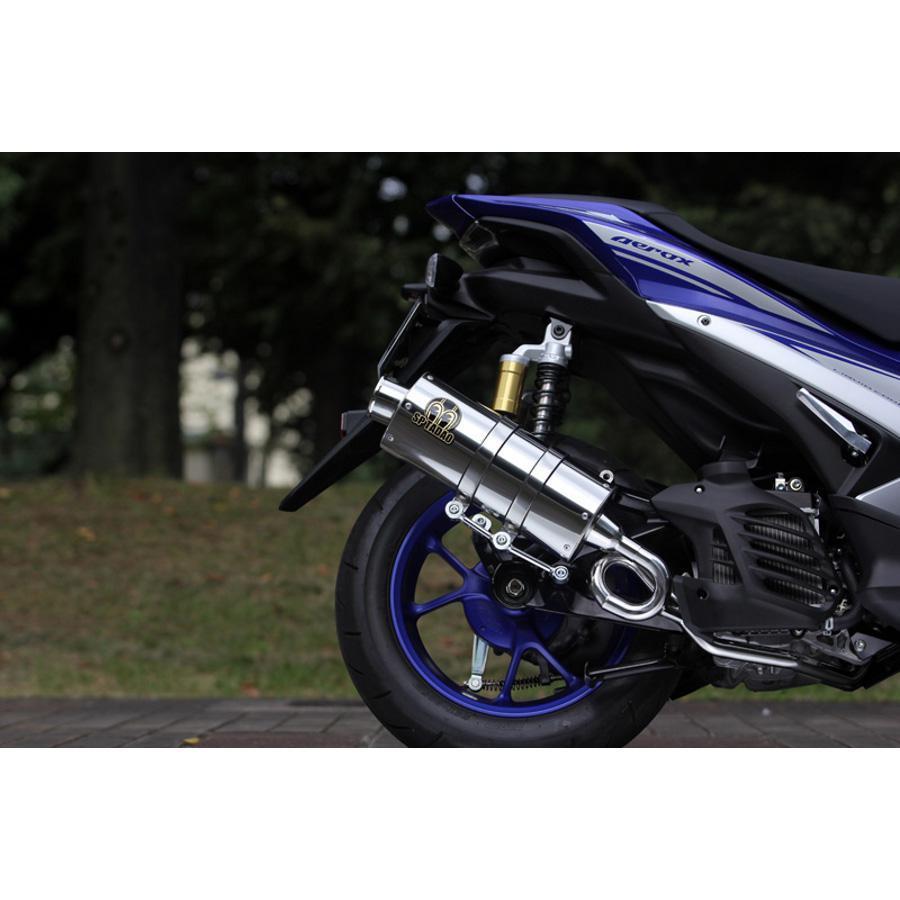 SP忠男 (SPタダオ) PURE SPORT フルエキゾーストマフラー サイレントVer SUS AEROX155 タイ仕様SG472
