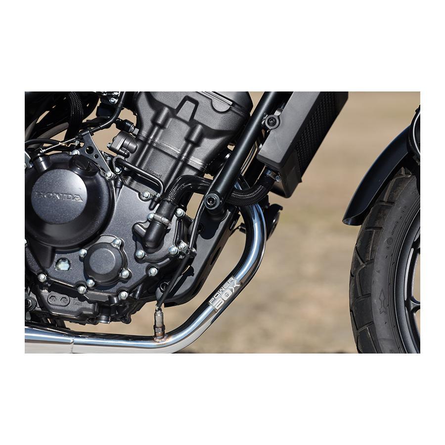 【のんばき】cl250 mc-57　sp忠男 パワーボックスパイプ SP忠男 (SPタダオ) パワーボックスパイプ ポリッシュ CL250(8BK