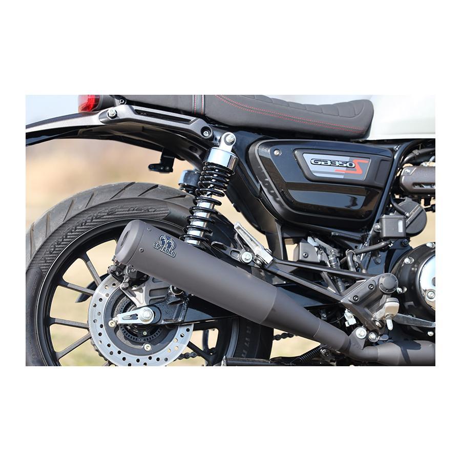 SP忠夫 gb350s パワーボックス PIPE & サイレンサー SP忠男 (SPタダオ) パワーBOXサイレンサー ブラックエディション