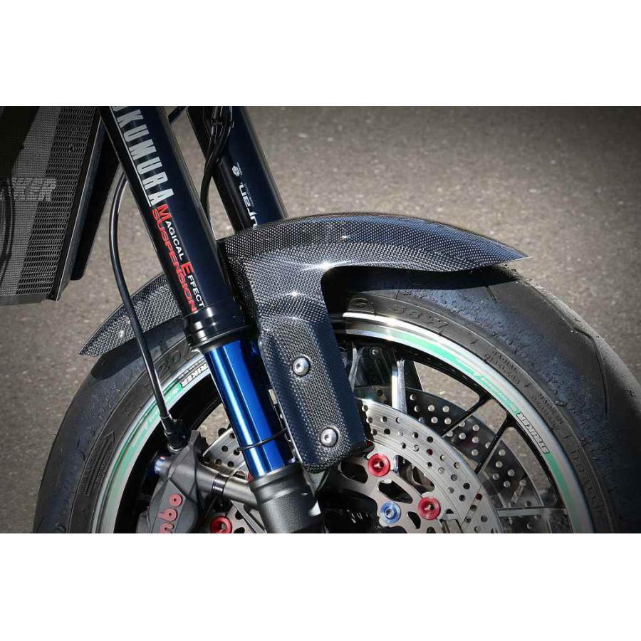 STRIKER (ストライカー) フロントフェンダー Z900RS 平織 カーボン SAD-FF141C