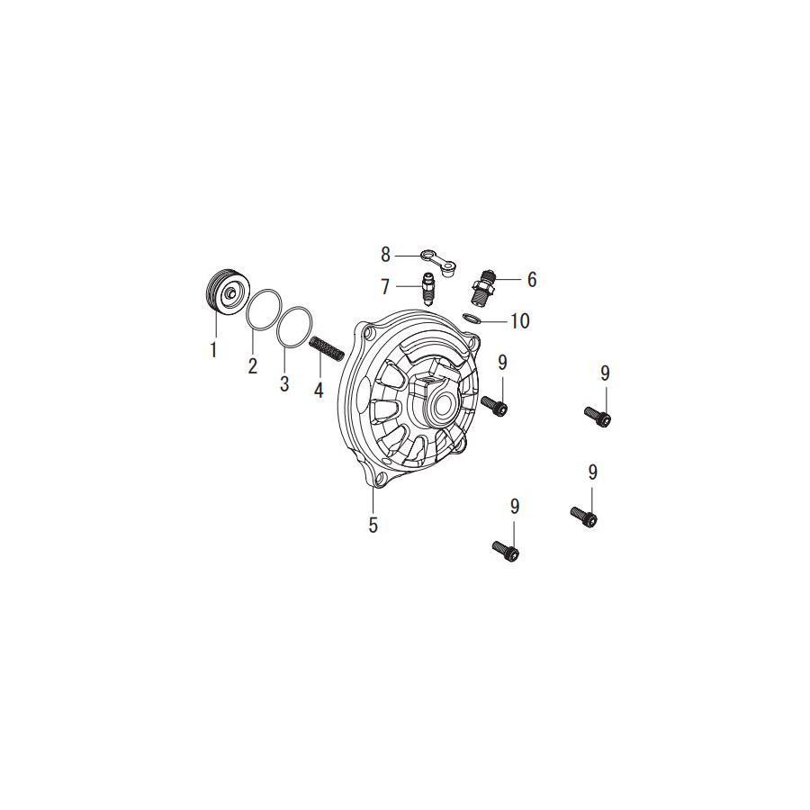 武川 タケガワ 乾式 クラッチ カバー 油圧 モンキー