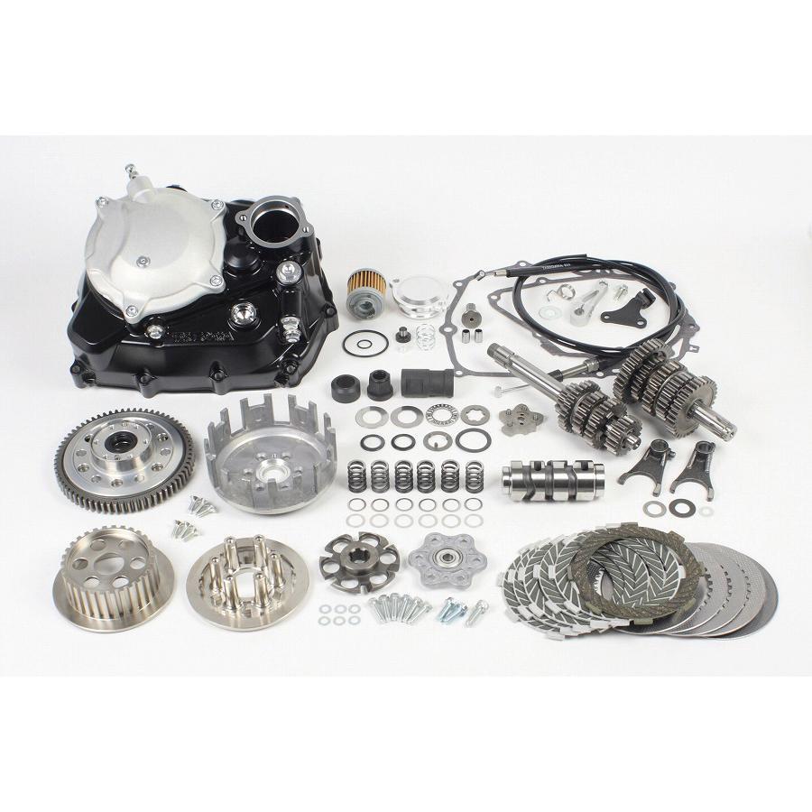 グロムjc75武川 クラッチカバー、オイルクーラー、ビックスロットル SP