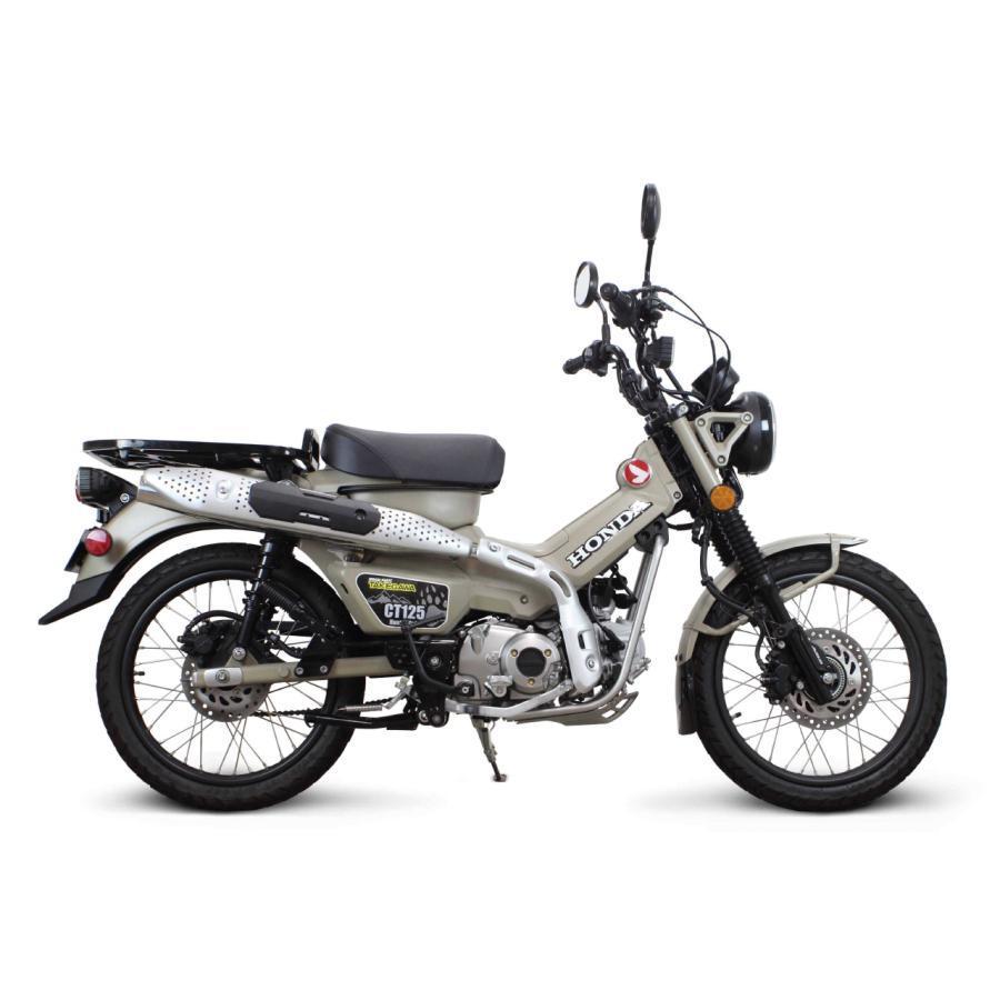 SP武川 (SPタケガワ) スポーツマフラー フルエキゾーストマフラー ノーマルルック SUS ハンターカブ125 CT125 2BJ-JA55:JA55-1000001- 04-02-0359｜plotonlinestore｜02