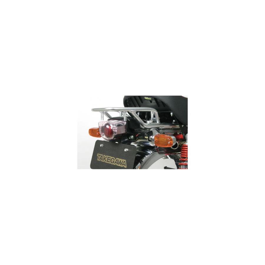 SP武川 (SPタケガワ) 角型Sアルミウインカーキット(オレンジ/4個1セット) モンキー/ゴリラ・Ape50/100(FI含む) 05-08-0558の画像