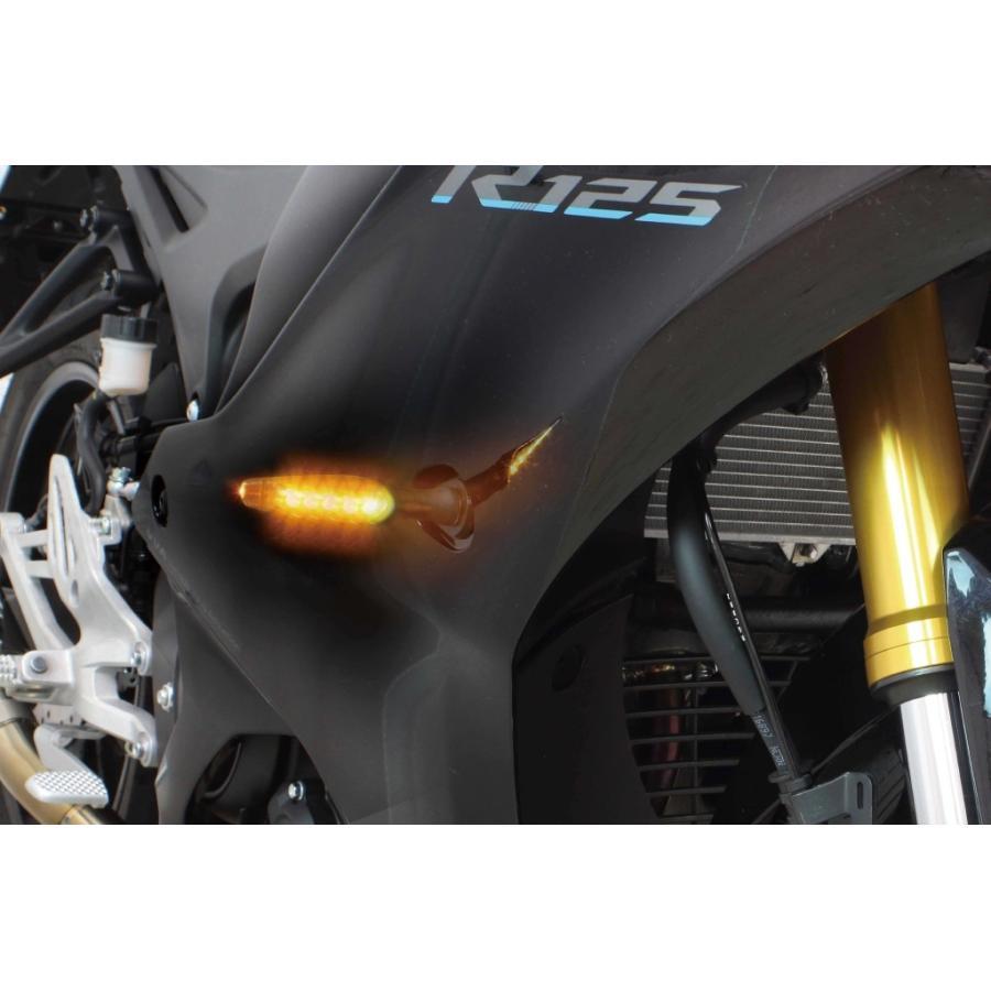 SP武川 (SPタケガワ) ストリームラインLEDウインカーキット YZF-R125(BVD1) 05-08-0631の画像