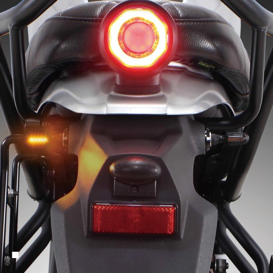 SP武川 (SPタケガワ) ストリームラインミニLEDウインカー(スモーク) XSR125(BVF1/BVF2) 05-08-0719の画像